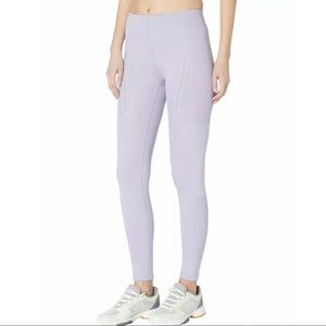 Adidas by Stella McCartney Train Perforated Leggings XS Lavender Purple Pink